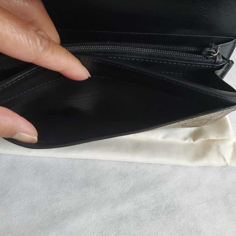 ✨️GUCCI Pearl Studded Supreme Wallet - Picture 14 of 15
